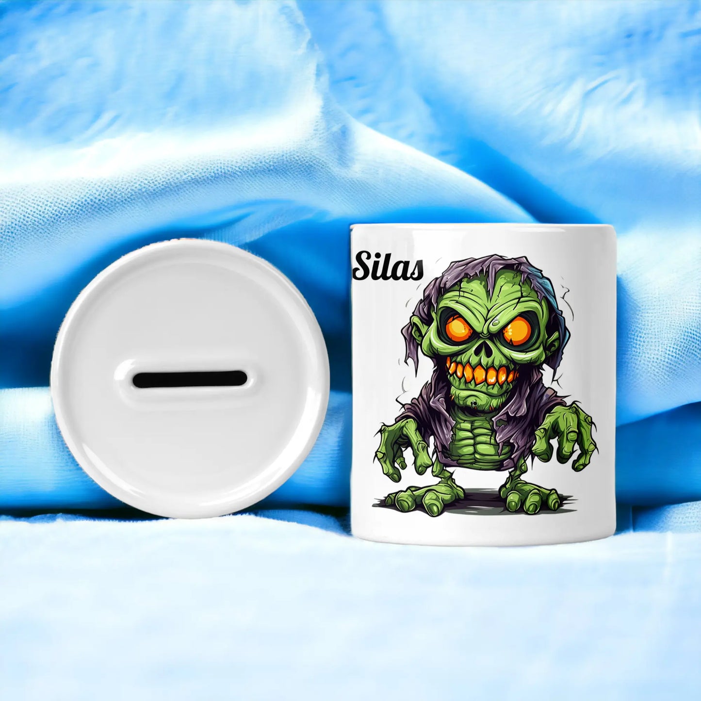 Personalised Little Monsters Money Box - Choice of 5 Unique Designs by Free Spirit Accessories sold by Free Spirit Accessories