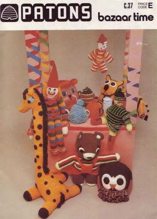Bazaar Time Knitting Pattern Booklet by Cross Stitch Chart Heaven sold by Free Spirit Accessories