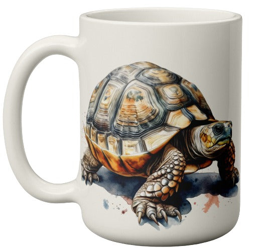 Slow and Steady Wins the Race Tortoise Mug by Free Spirit Accessories sold by Free Spirit Accessories