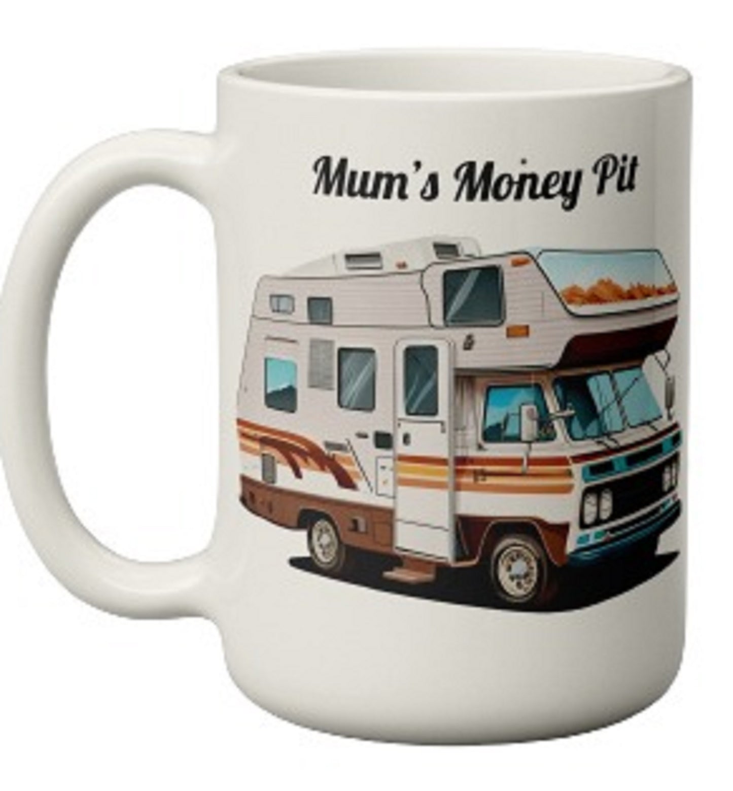 Vintage Coach Built Camper Van Mug - Choice of Designs by Free Spirit Accessories sold by Free Spirit Accessories