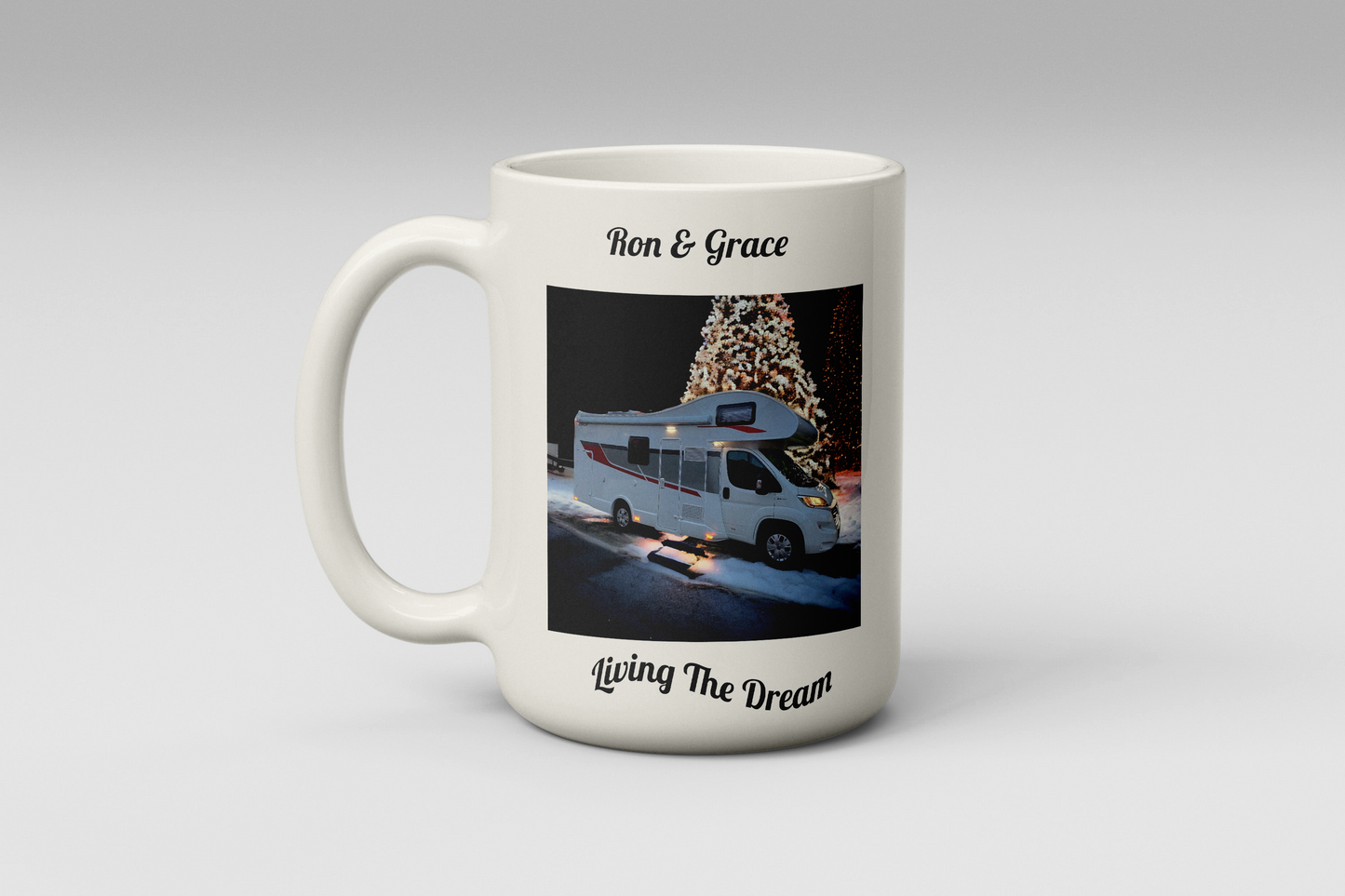 Personalised Picture of Your Camper Mug by Free Spirit Accessories sold by Free Spirit Accessories