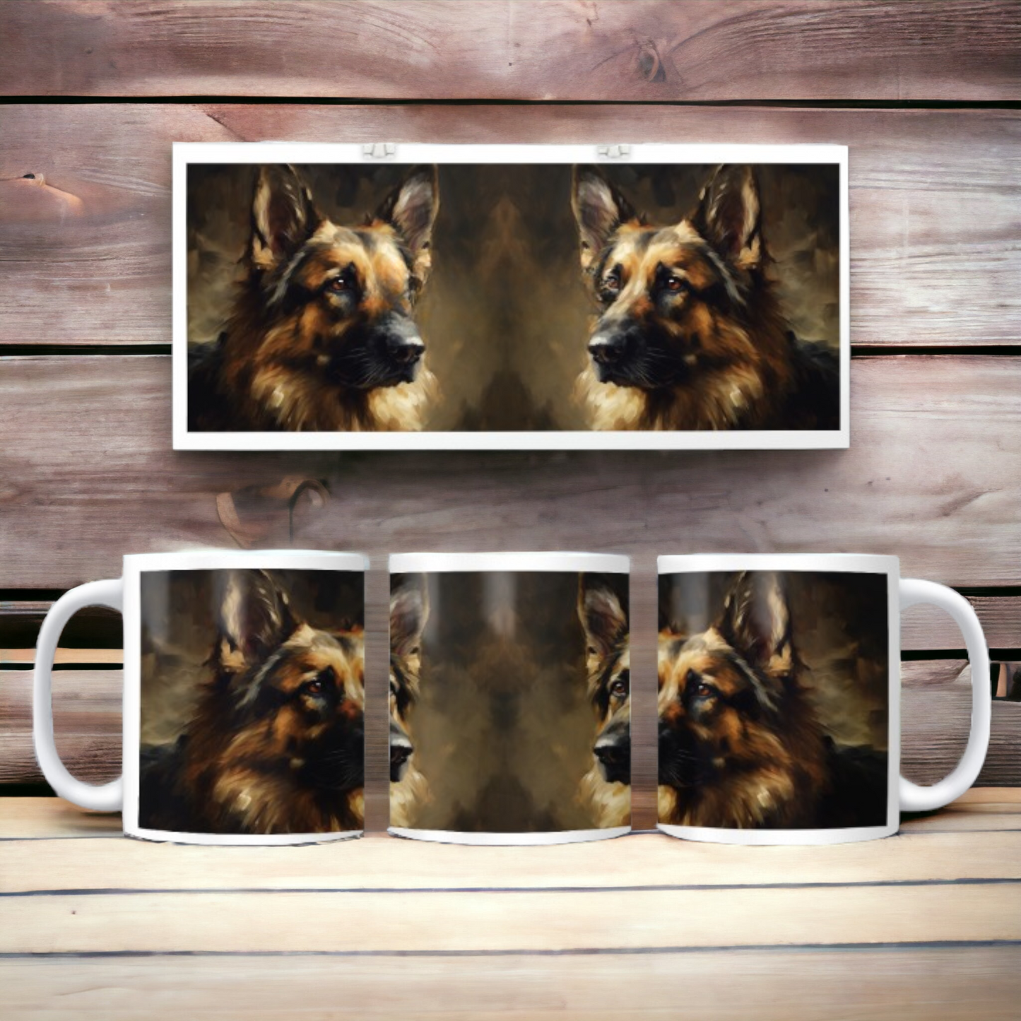 Beautiful German Shepherd Dog Mug by Free Spirit Accessories sold by Free Spirit Accessories