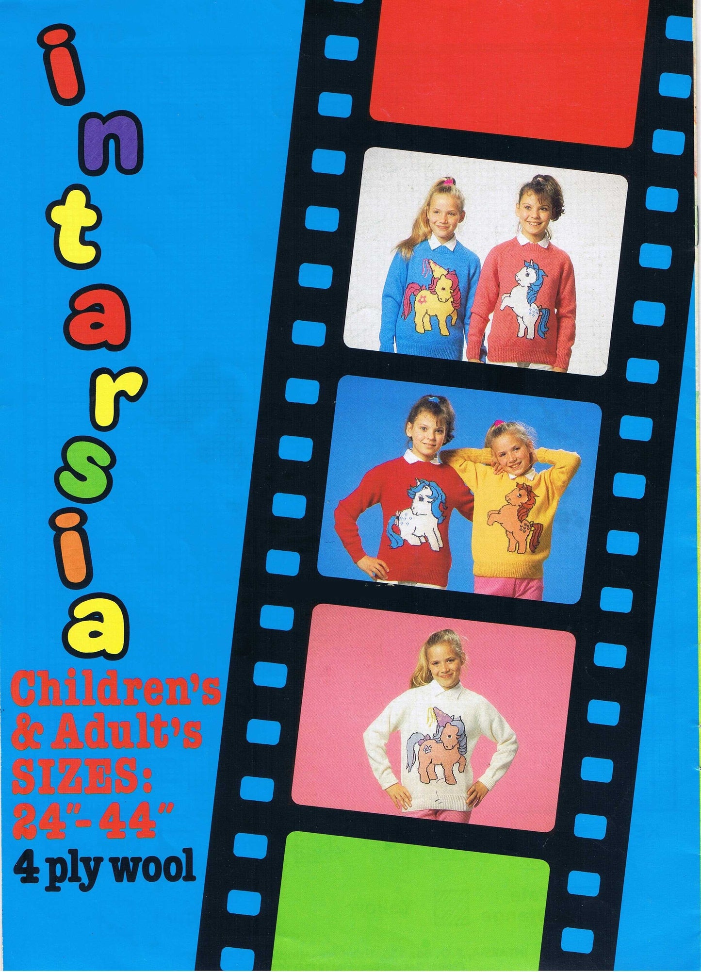 My Little Pony Jumper Knitting Pattern by Cross Stitch Chart Heaven sold by Free Spirit Accessories