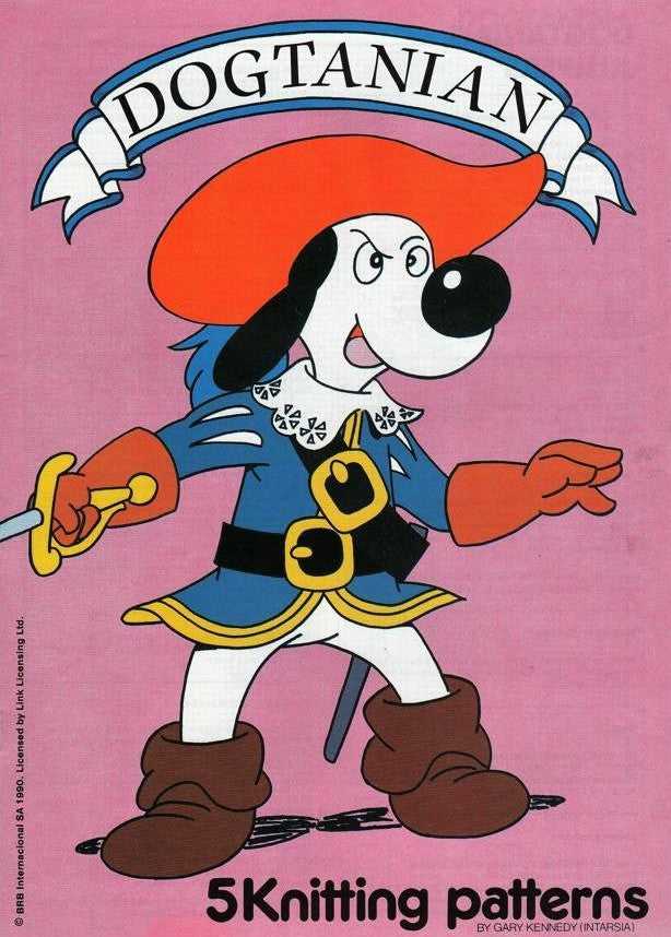 Dogtanian Jumper Knitting Pattern by Cross Stitch Chart Heaven sold by Free Spirit Accessories