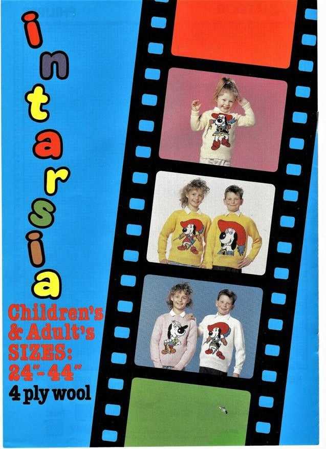 Dogtanian Jumper Knitting Pattern by Cross Stitch Chart Heaven sold by Free Spirit Accessories
