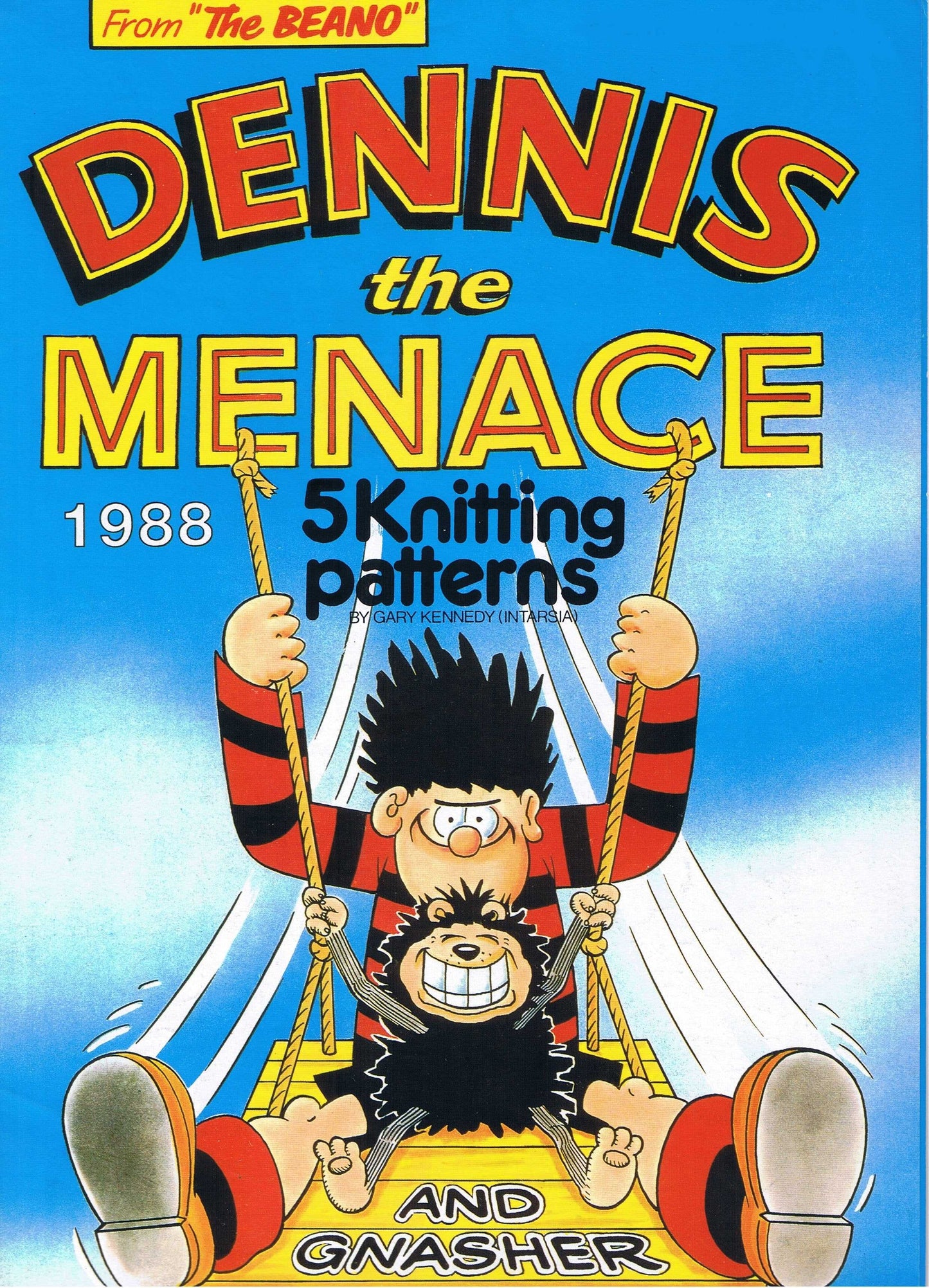  Dennis The Menace Jumper Knitting Pattern by Cross Stitch Chart Heaven sold by Free Spirit Accessories