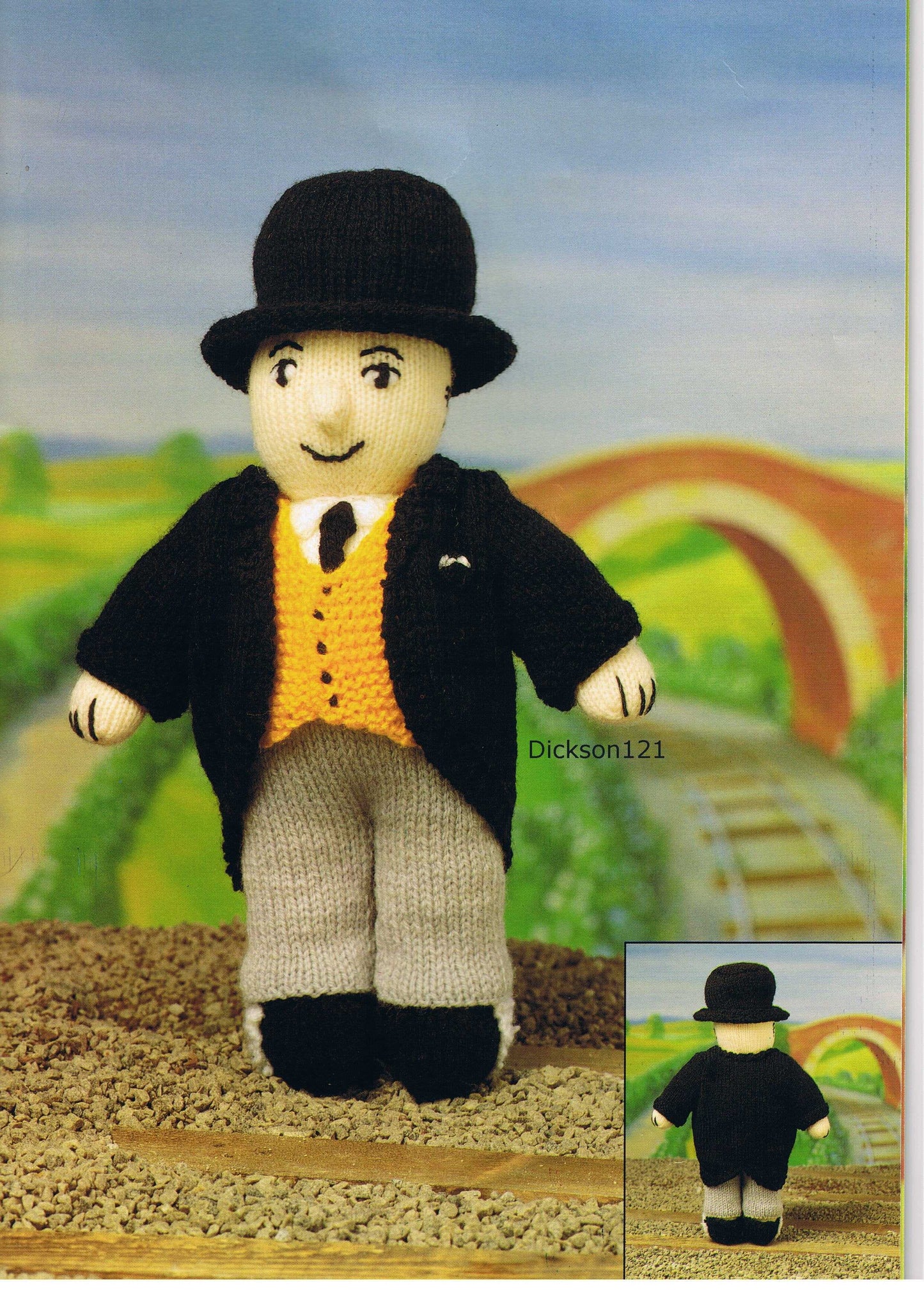  Thomas the Tank Engine Knitted Toys Sweater and Scarf Knitting Pattern by Free Spirit Accessories sold by Free Spirit Accessories