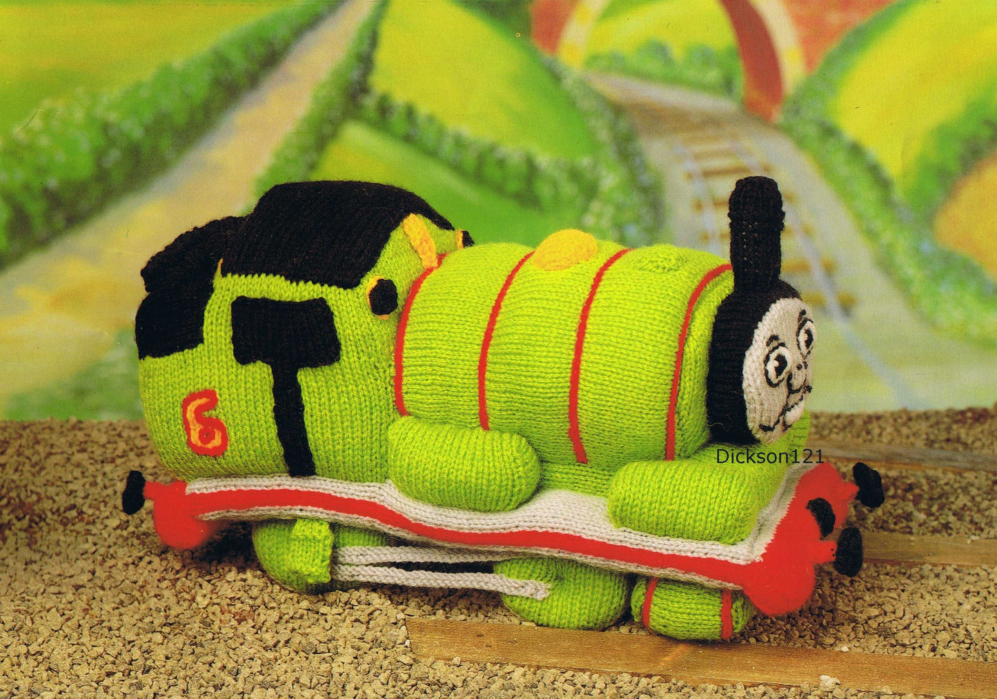  Thomas the Tank Engine Knitted Toys Sweater and Scarf Knitting Pattern by Free Spirit Accessories sold by Free Spirit Accessories