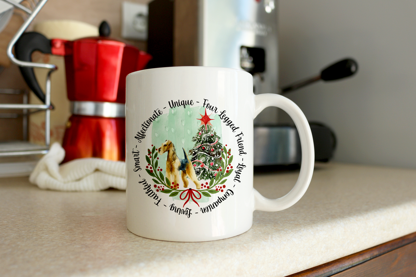 Christmas Dogs Mug in Various Breeds by Free Spirit Accessories sold by Free Spirit Accessories