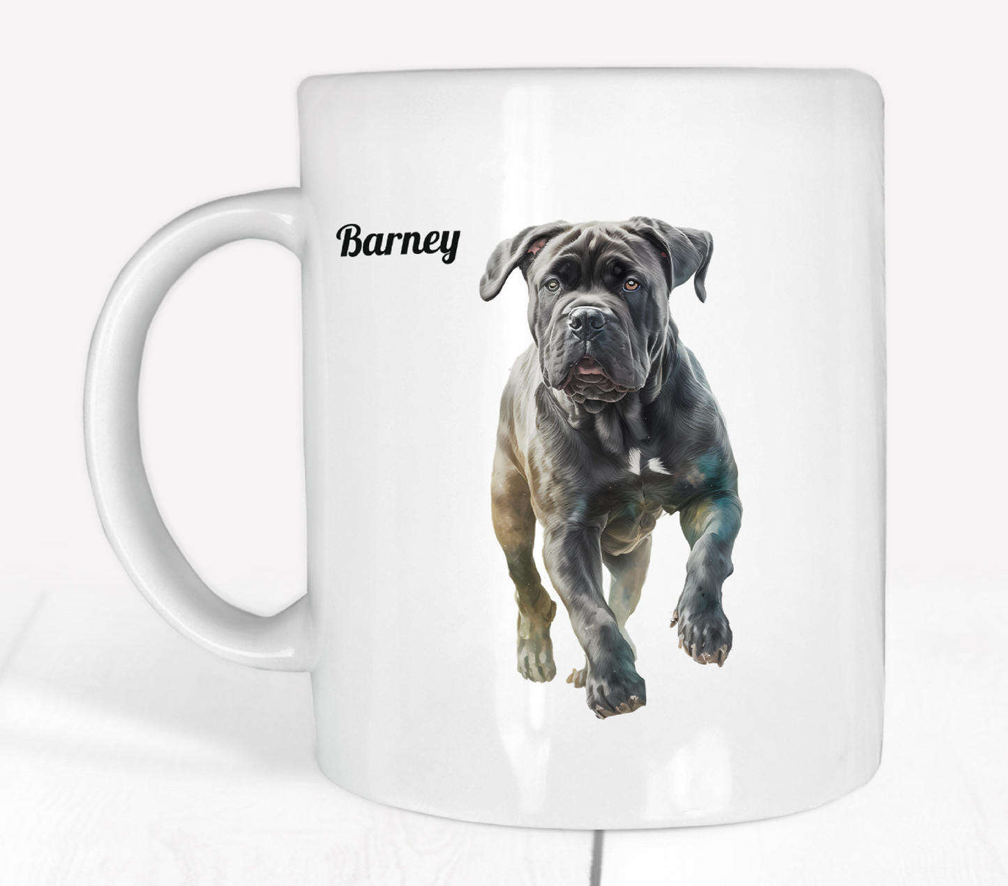 Beautiful Cane Corso Mug which can be personalised by Free Spirit Accessories sold by Free Spirit Accessories