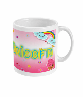 Be Cool Unicorn Mug by Free Spirit Accessories sold by Free Spirit Accessories