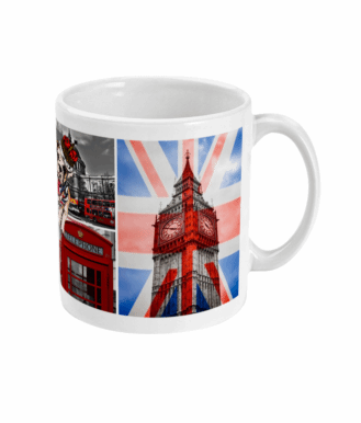 I Love London England Mug by Free Spirit Accessories sold by Free Spirit Accessories