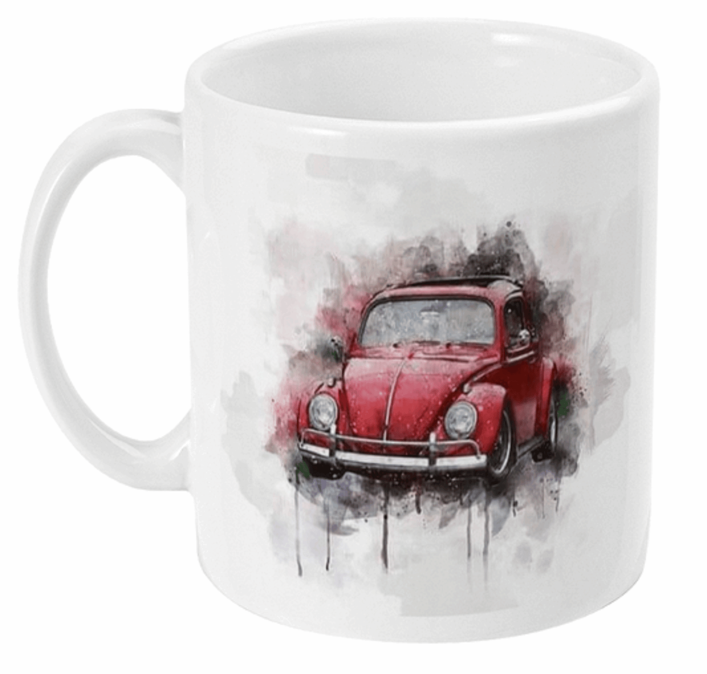 Classic Vintage Beetle Car Coffee Mug by Free Spirit Accessories sold by Free Spirit Accessories