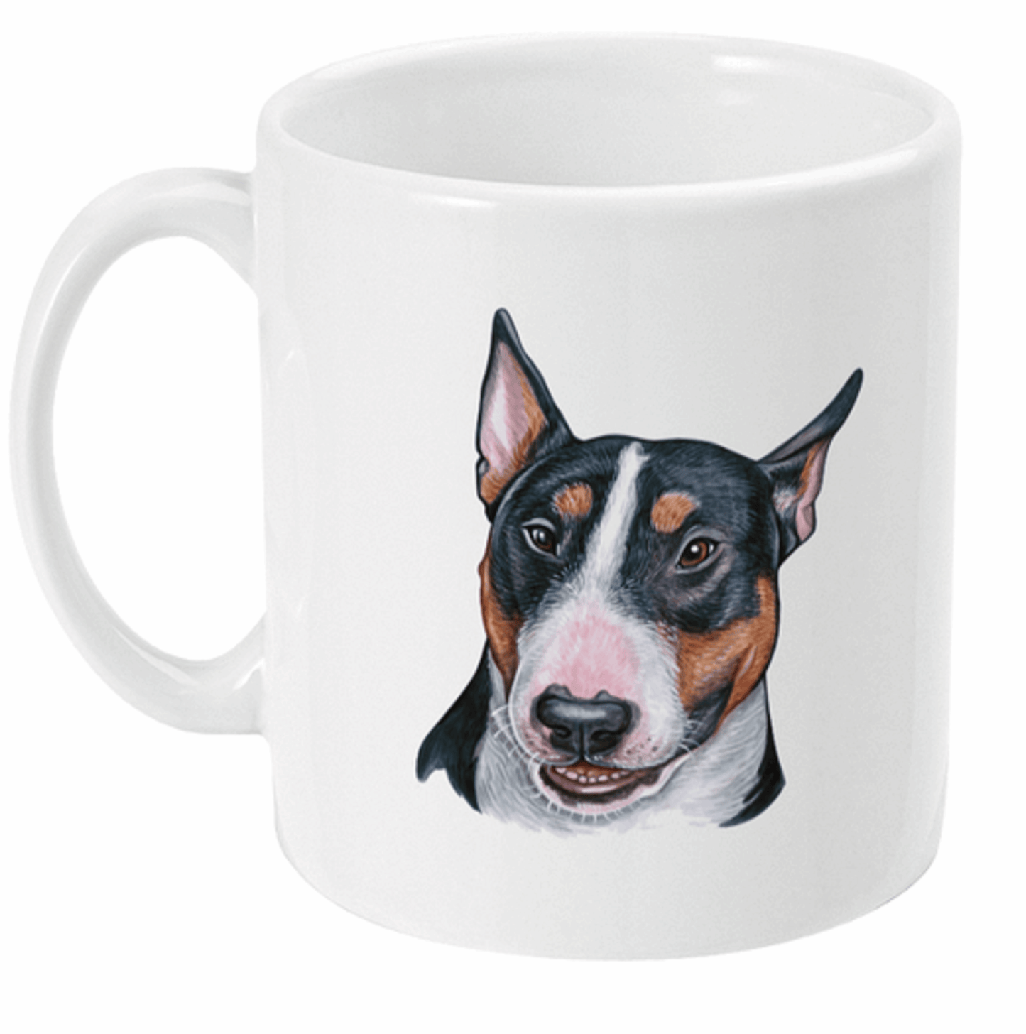English Bull Terrier Dog Double Sided Print Mug by Free Spirit Accessories sold by Free Spirit Accessories