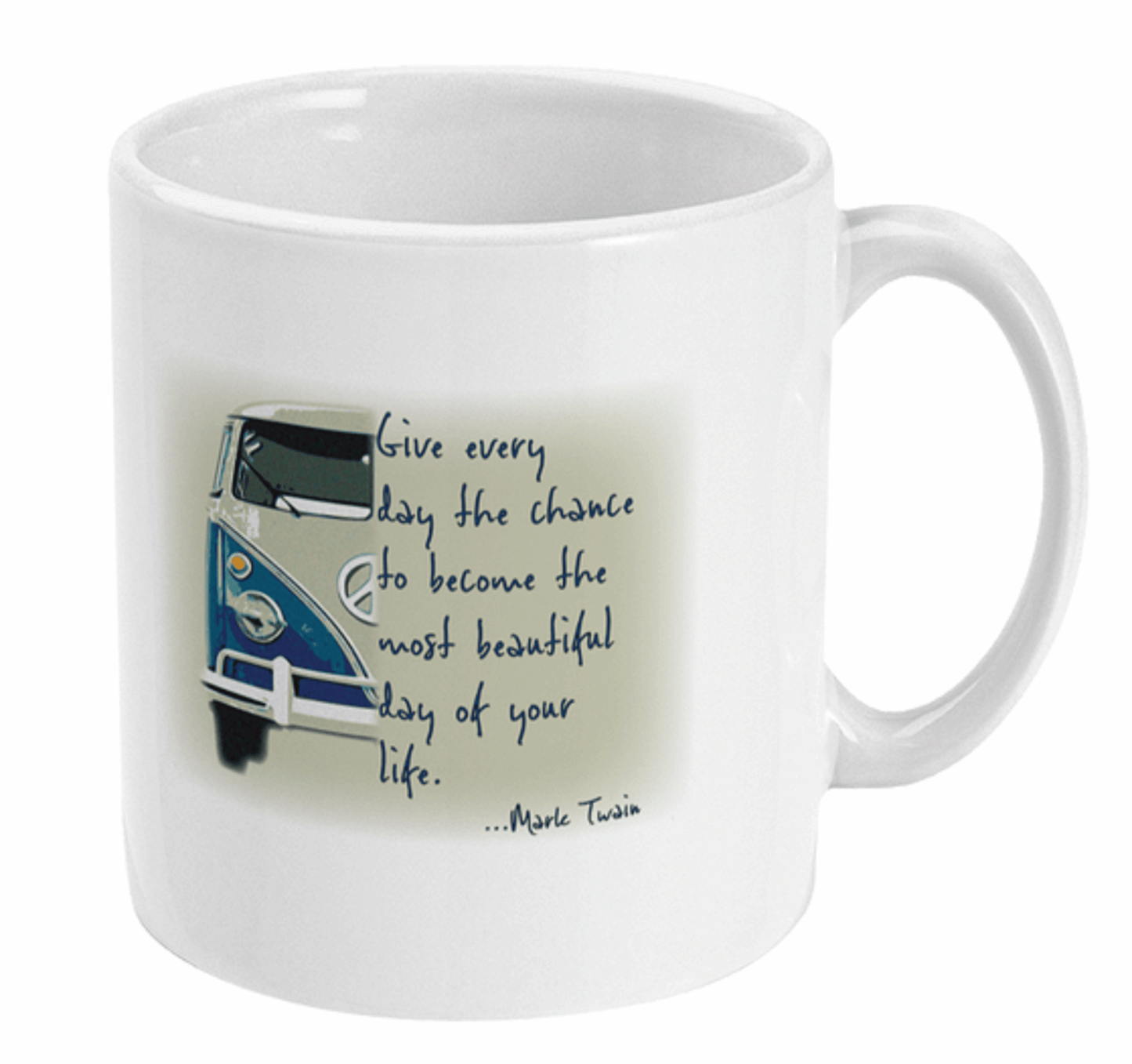 Give Everyday The Chance Camper Van Mug by Free Spirit Accessories sold by Free Spirit Accessories