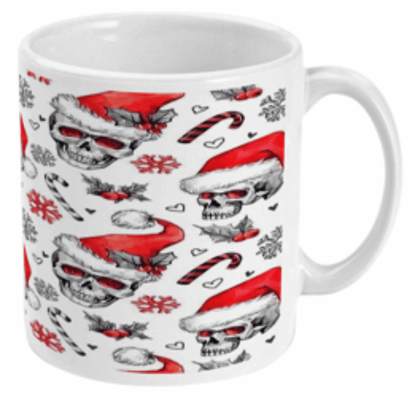 Skull Father Christmas Coffee Mug by Free Spirit Accessories sold by Free Spirit Accessories