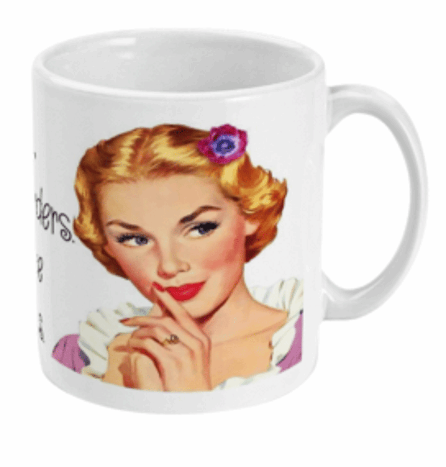Oh Darling Vintage Lady Coffee Mug by Free Spirit Accessories sold by Free Spirit Accessories