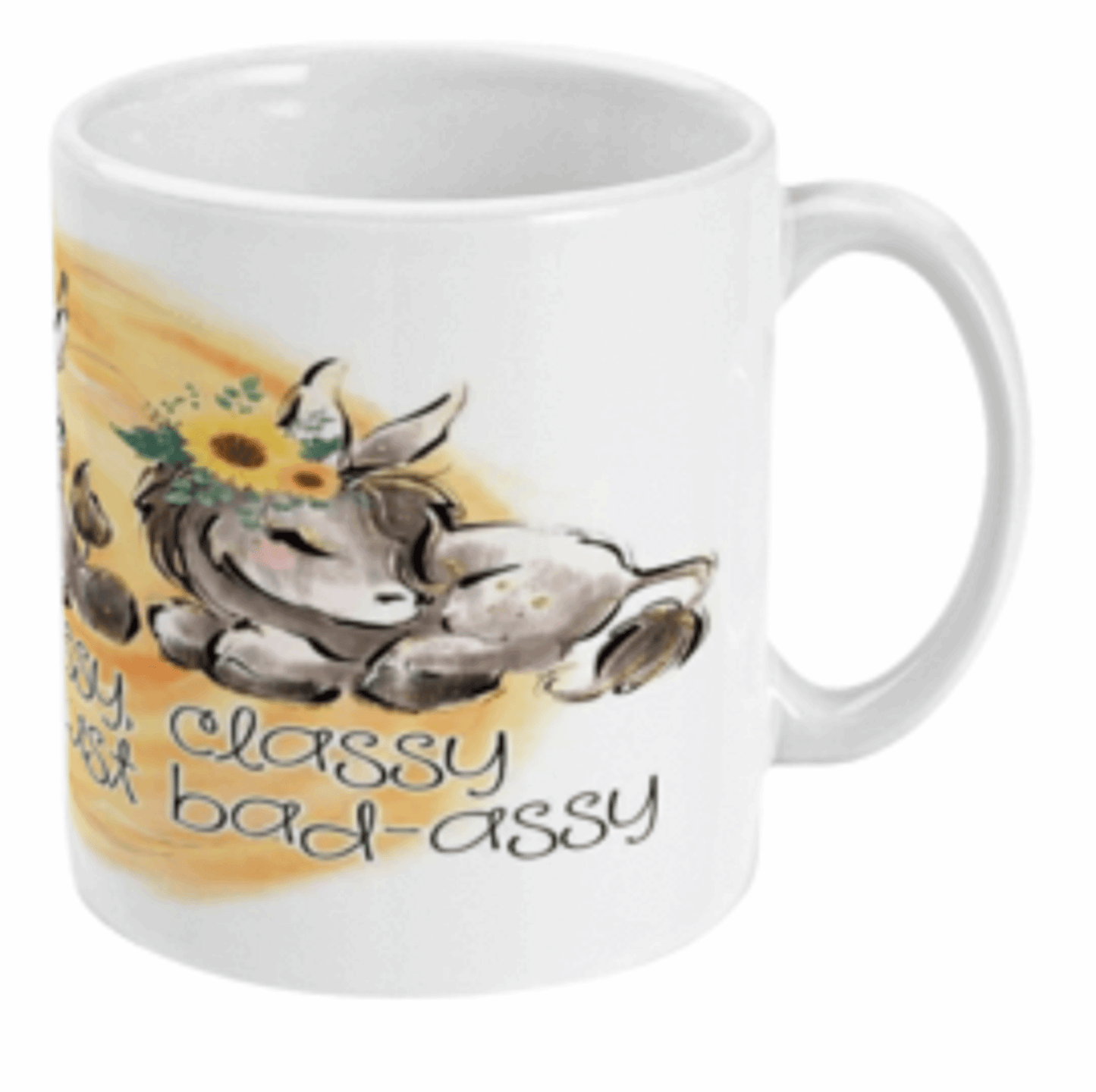 Smart Sassy and Classy Mules Coffee Mug by Free Spirit Accessories sold by Free Spirit Accessories