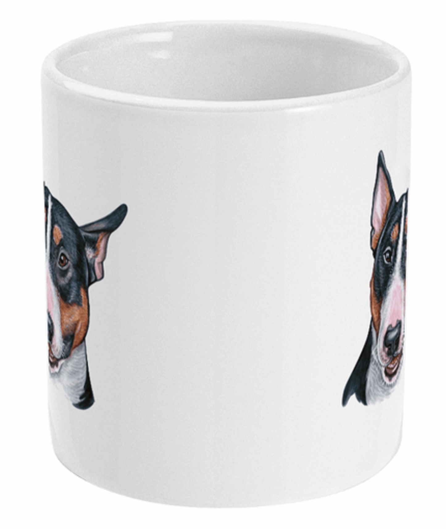 English Bull Terrier Dog Double Sided Print Mug by Free Spirit Accessories sold by Free Spirit Accessories