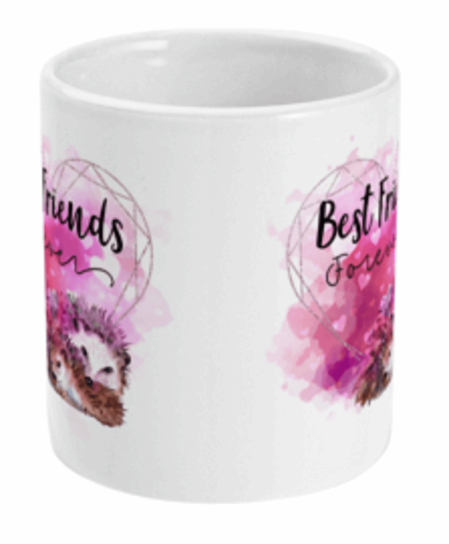 Best Friends Forever Hedgehogs Coffee Mug by Free Spirit Accessories sold by Free Spirit Accessories