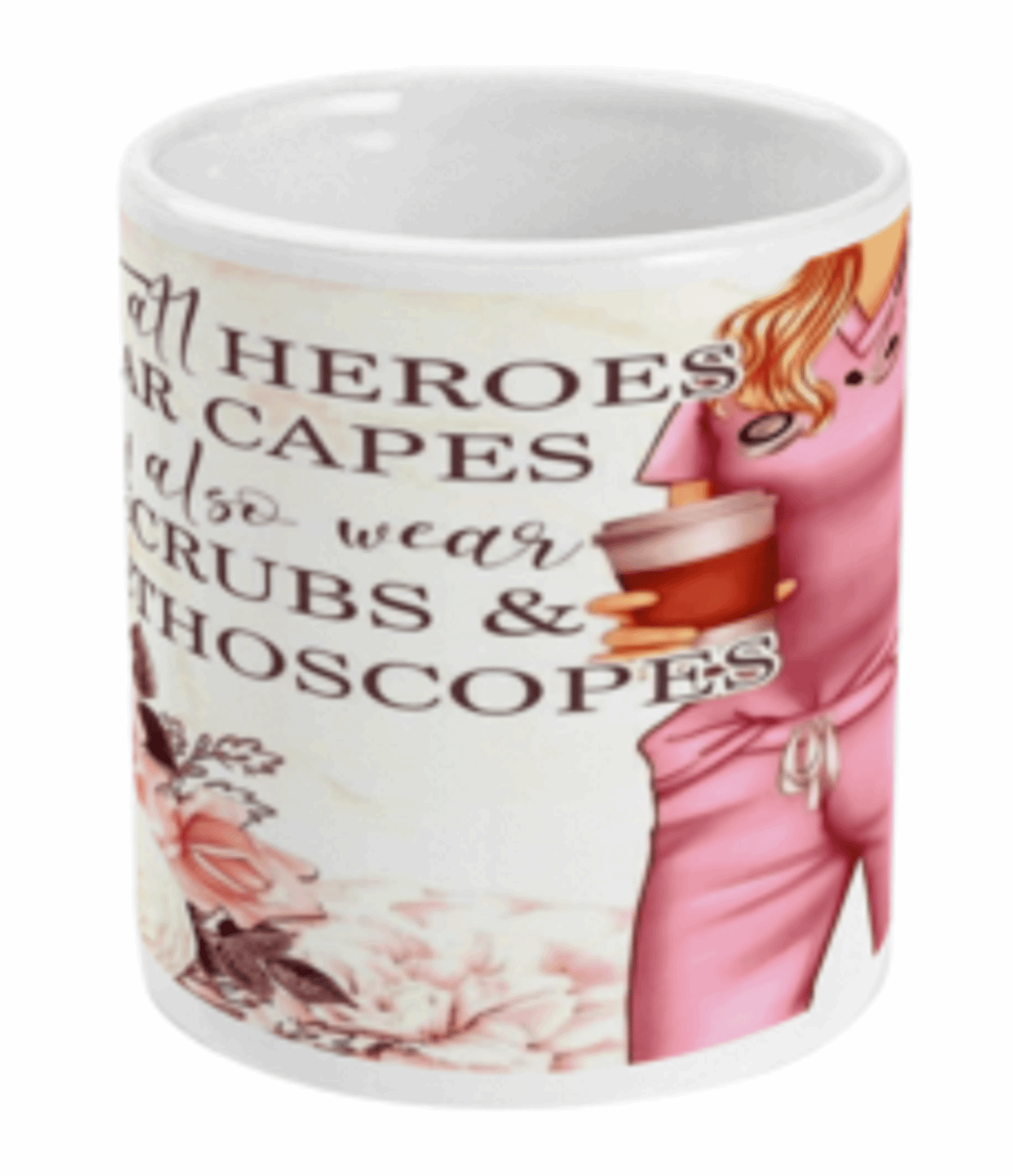Not all Heroes Wear Capes Coffee Mug by Free Spirit Accessories sold by Free Spirit Accessories