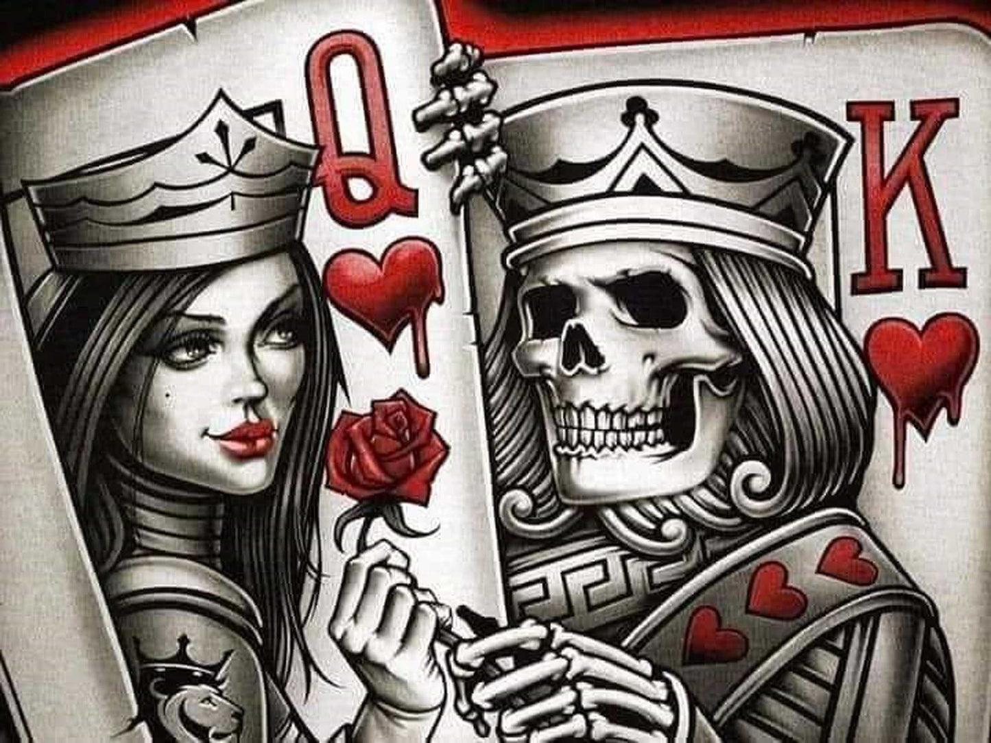 Gothic Queen and King Mug by Free Spirit Accessories sold by Free Spirit Accessories