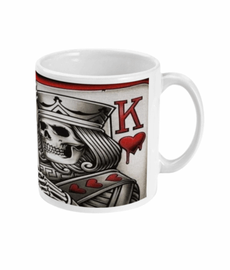 Gothic Queen and King Mug by Free Spirit Accessories sold by Free Spirit Accessories