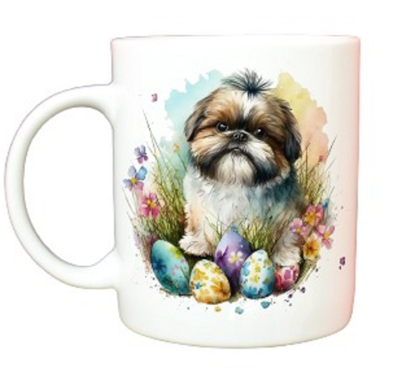 Easter Dog Mug in Various Breeds by Free Spirit Accessories sold by Free Spirit Accessories
