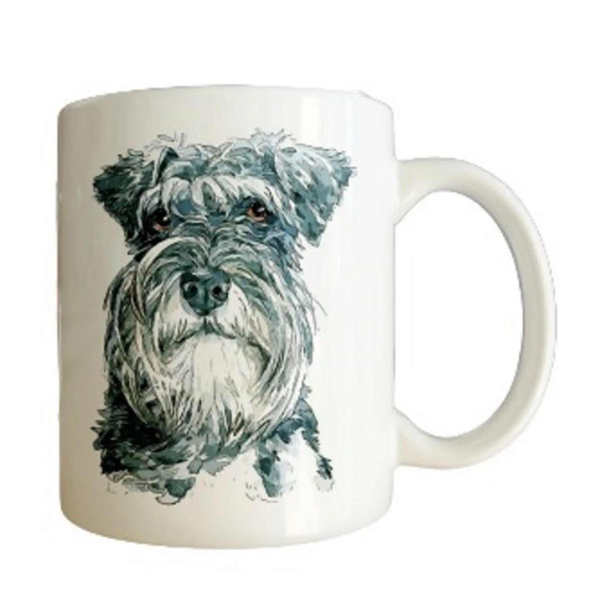  Beautiful Schnauzer Dog Mug by Free Spirit Accessories sold by Free Spirit Accessories
