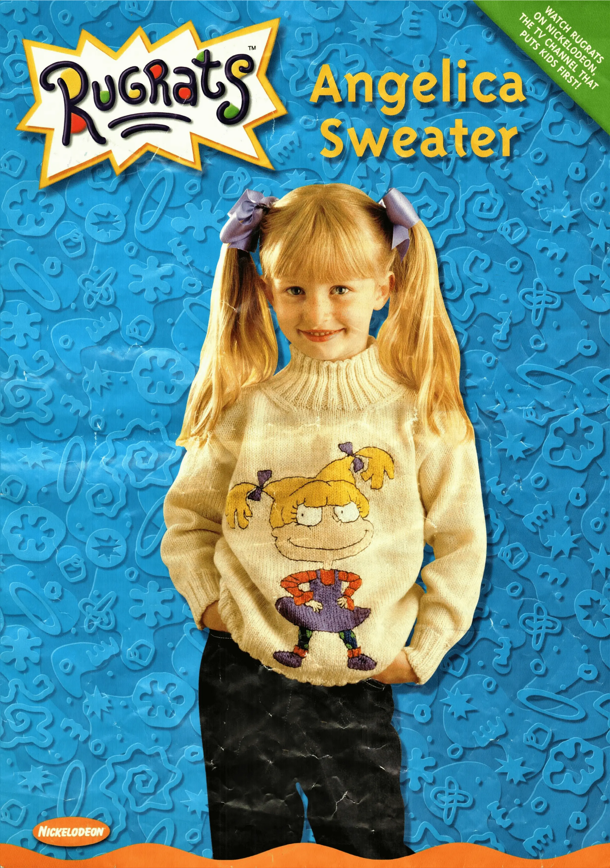  Angelica Rugrats Jumper Knitting Pattern by Cross Stitch Chart Heaven sold by Free Spirit Accessories