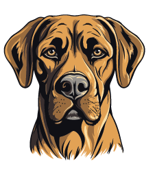  Rhodesian Ridgeback Dog Digital Cross Stitch Chart by Free Spirit Accessories sold by Free Spirit Accessories