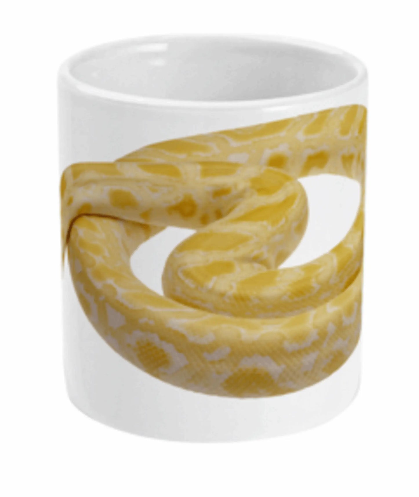  Albino Python Snake Coffee or Tea Mug by Free Spirit Accessories sold by Free Spirit Accessories