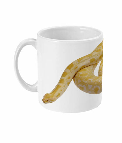  Albino Python Snake Coffee or Tea Mug by Free Spirit Accessories sold by Free Spirit Accessories