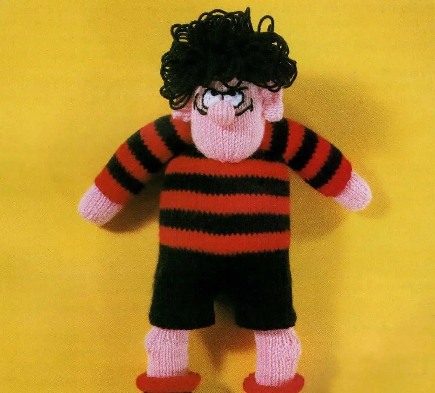  Dennis The Menace and Gnasher Toy Knitting Pattern by Cross Stitch Chart Heaven sold by Free Spirit Accessories
