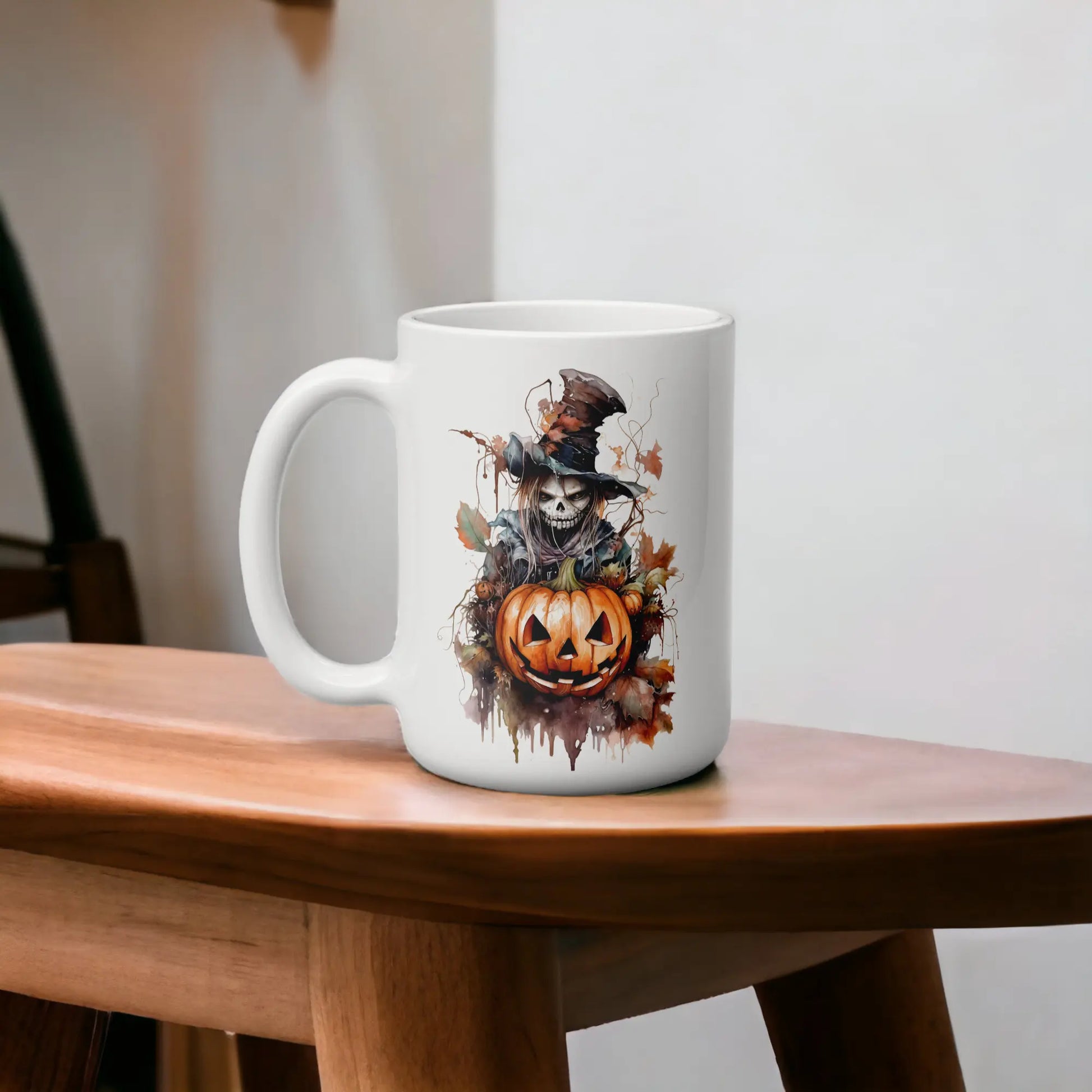  Gothic Scarecrow's Halloween Coffee Mug by Free Spirit Accessories sold by Free Spirit Accessories