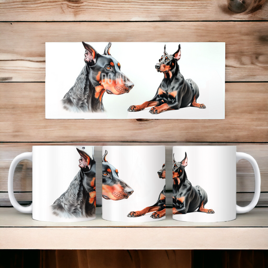  Doberman Dog Coffee Mug by Free Spirit Accessories sold by Free Spirit Accessories