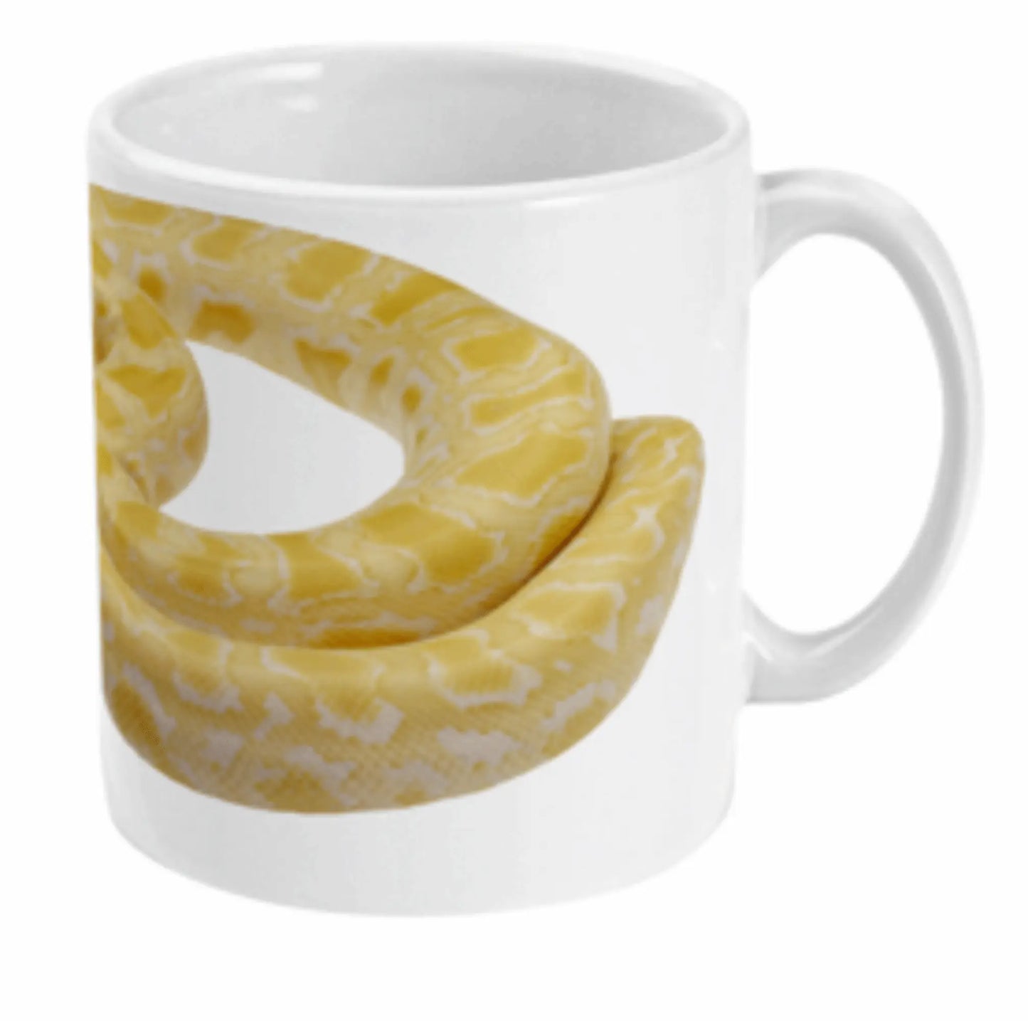  Albino Python Snake Coffee or Tea Mug by Free Spirit Accessories sold by Free Spirit Accessories