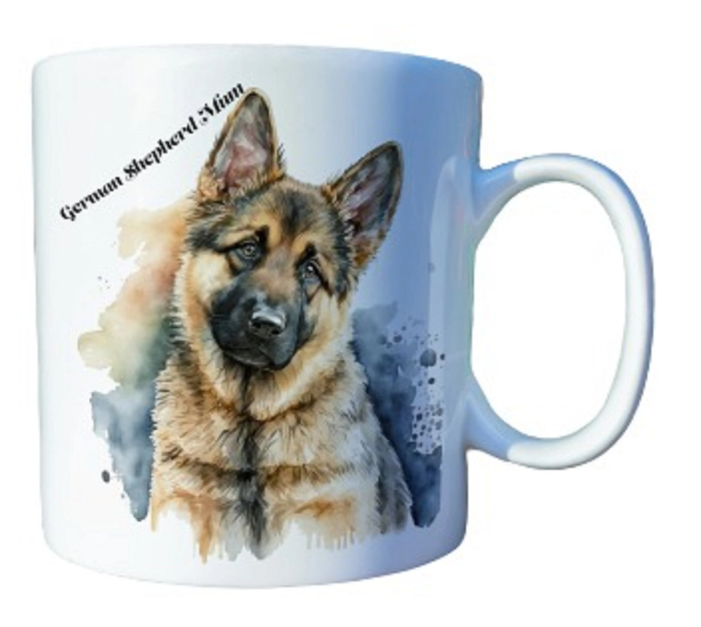  Beautiful Personalised German Shepherd Coffee Mugs - Choice of Designs by Free Spirit Accessories sold by Free Spirit Accessories