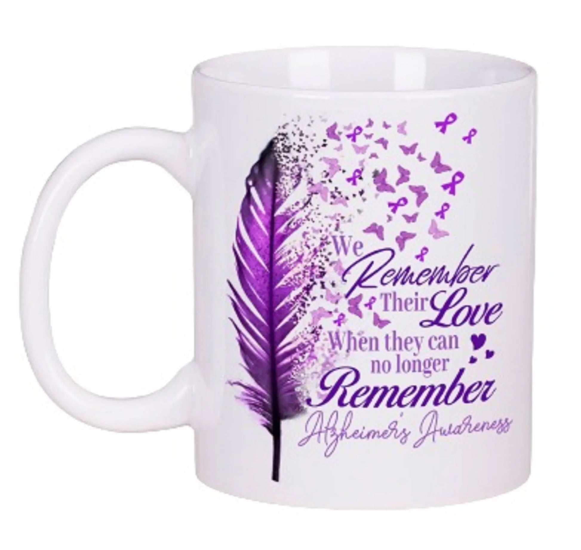  Remember Their Love Alzheimer's Awareness Mug by Free Spirit Accessories sold by Free Spirit Accessories