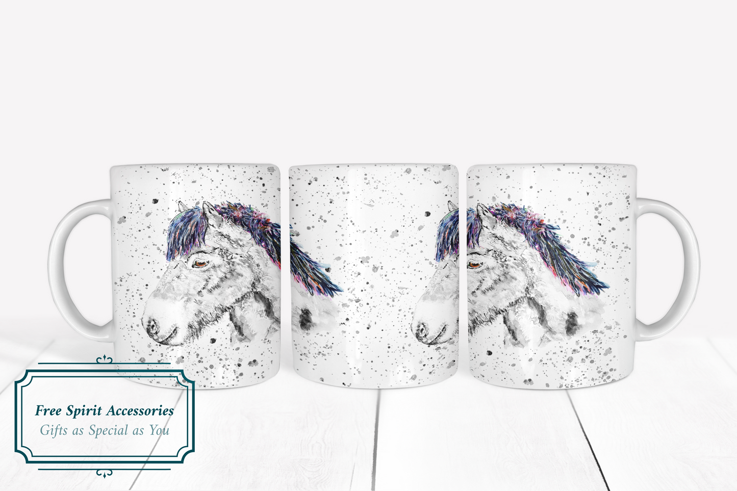  Beautiful Exmoor Pony Coffee Mug by Free Spirit Accessories sold by Free Spirit Accessories