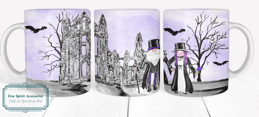  Gothic Couple All Around Print Coffee Mug by Free Spirit Accessories sold by Free Spirit Accessories