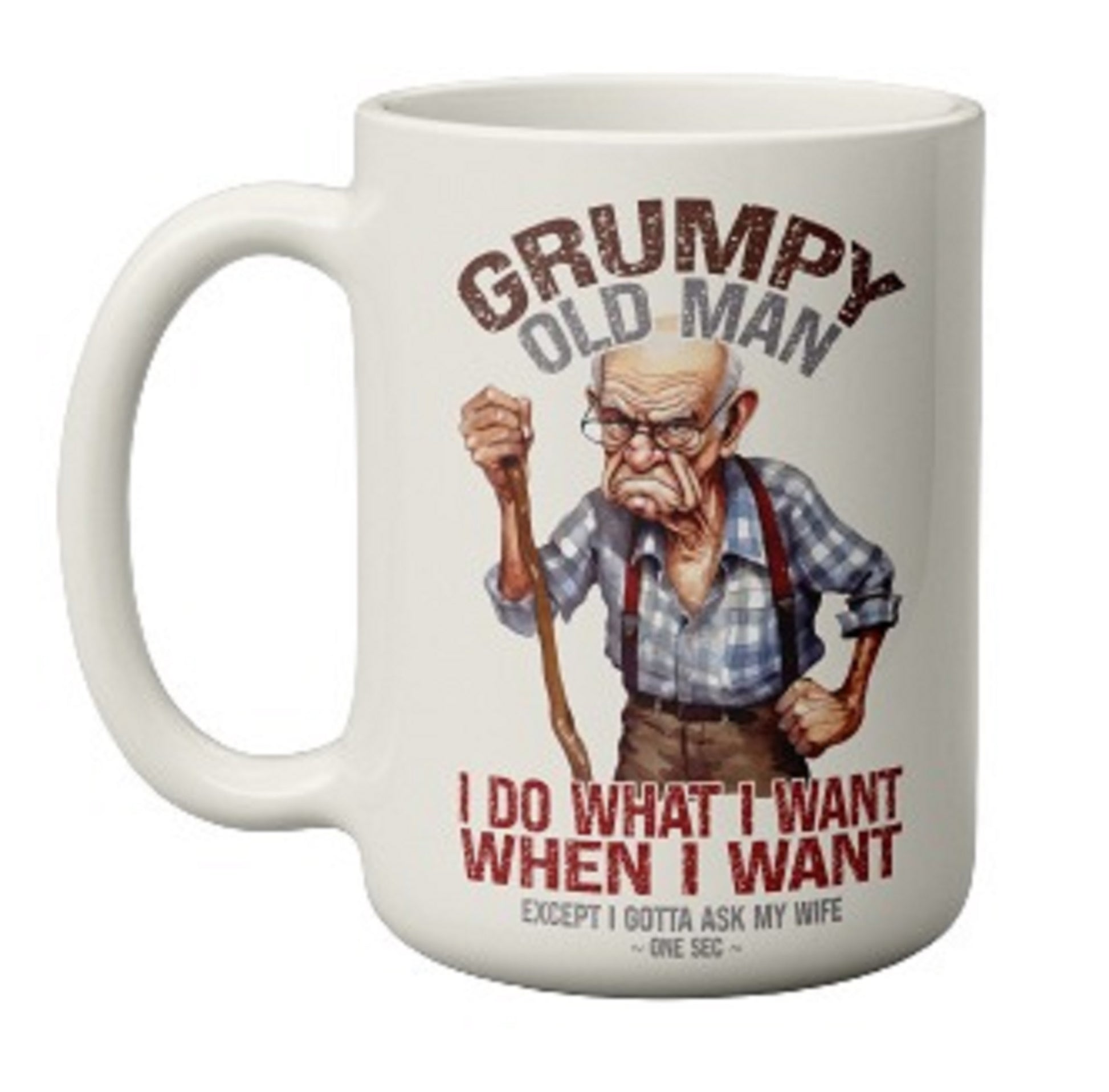 Grumpy Old Men Coffee Mug