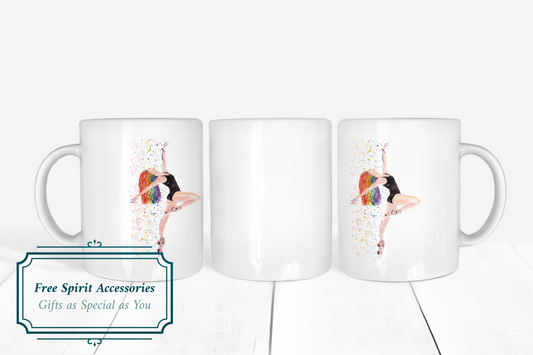  Rainbow Dancer Coffee Mug by Free Spirit Accessories sold by Free Spirit Accessories