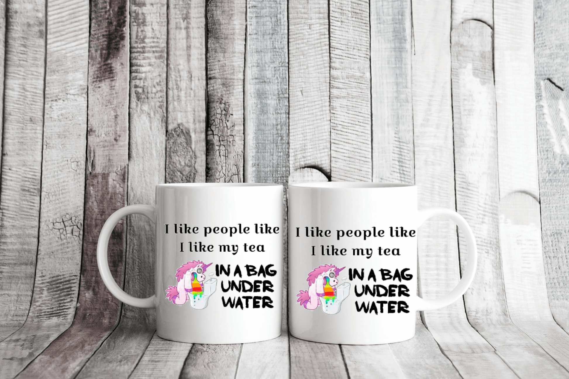  Funny I Like My People Like I Like My Tea Mug by Free Spirit Accessories sold by Free Spirit Accessories