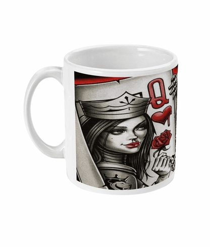  Gothic Queen and King Mug by Free Spirit Accessories sold by Free Spirit Accessories