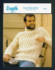  Mens Aran Jumper Knitting Pattern by Cross Stitch Chart Heaven sold by Free Spirit Accessories