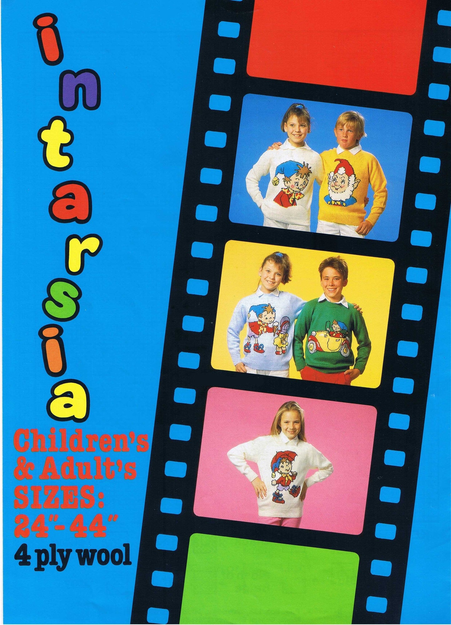  Noddy and Big Ears Jumper Knitting Pattern by Cross Stitch Chart Heaven sold by Free Spirit Accessories