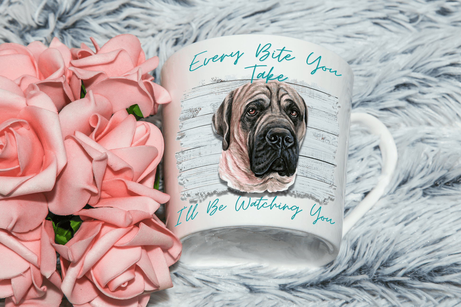  Every Bite You Take Bull Mastiff Mug by Free Spirit Accessories sold by Free Spirit Accessories