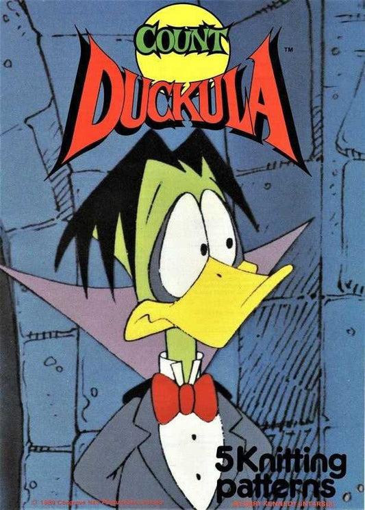  Count Duckula Jumper Knitting Pattern by Cross Stitch Chart Heaven sold by Free Spirit Accessories