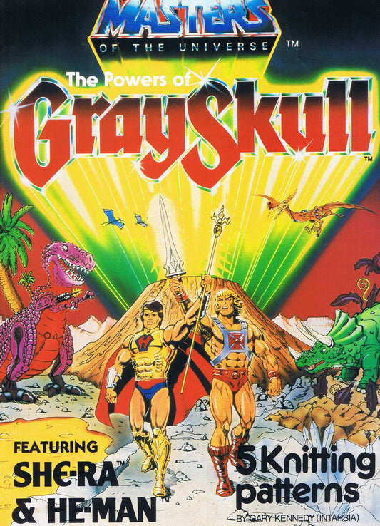  Masters of the Universe Vintage Knitting Pattern by Cross Stitch Chart Heaven sold by Free Spirit Accessories